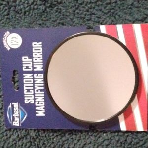 NWT Barbasol 12x magnifying mirror
